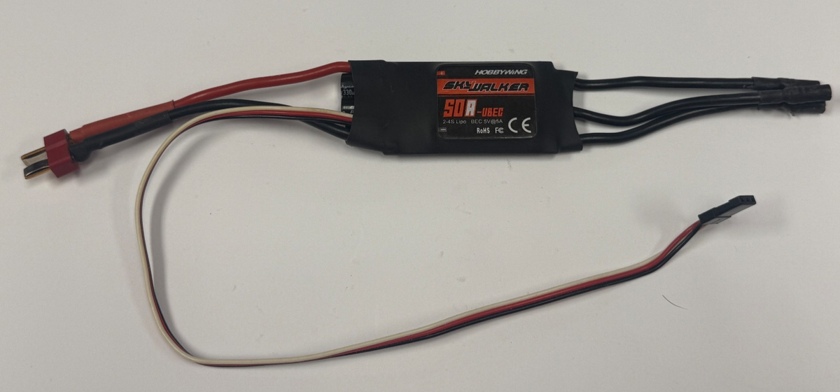 HobbyWing SkyWalker 50 Amp 50A RC Remote Control Brushless Speed Control ESC