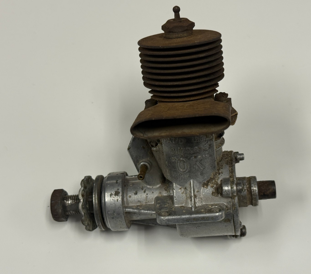 Very Nice Vintage OK Super 60 .60 Size RC Remote Control Airplane Engine