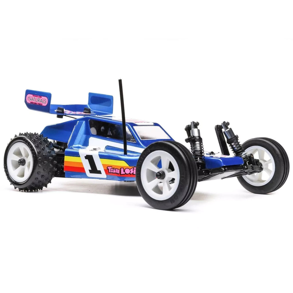 Losi JRX2 1/16 Scale RTR Ready To Run RC Remote Control Buggy Blue LOS01020T2