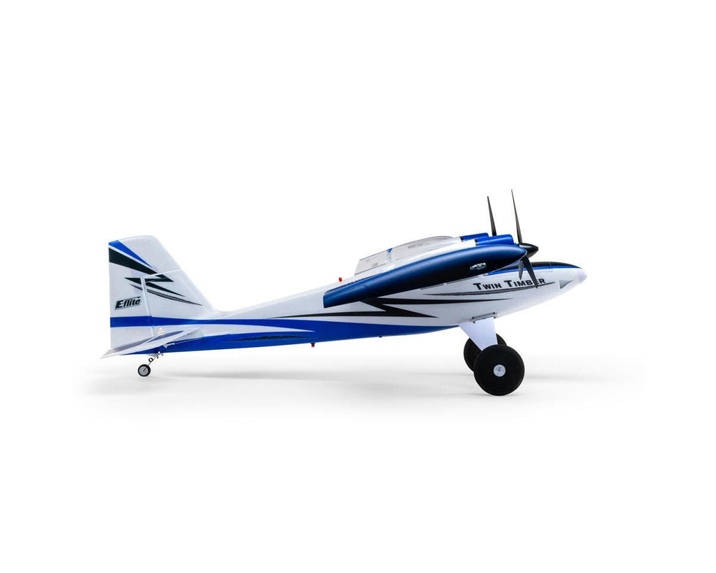E-flite EFlite Twin Timber 1.6m BNF Bind in Fly Basic Electric Airplane EFL23850