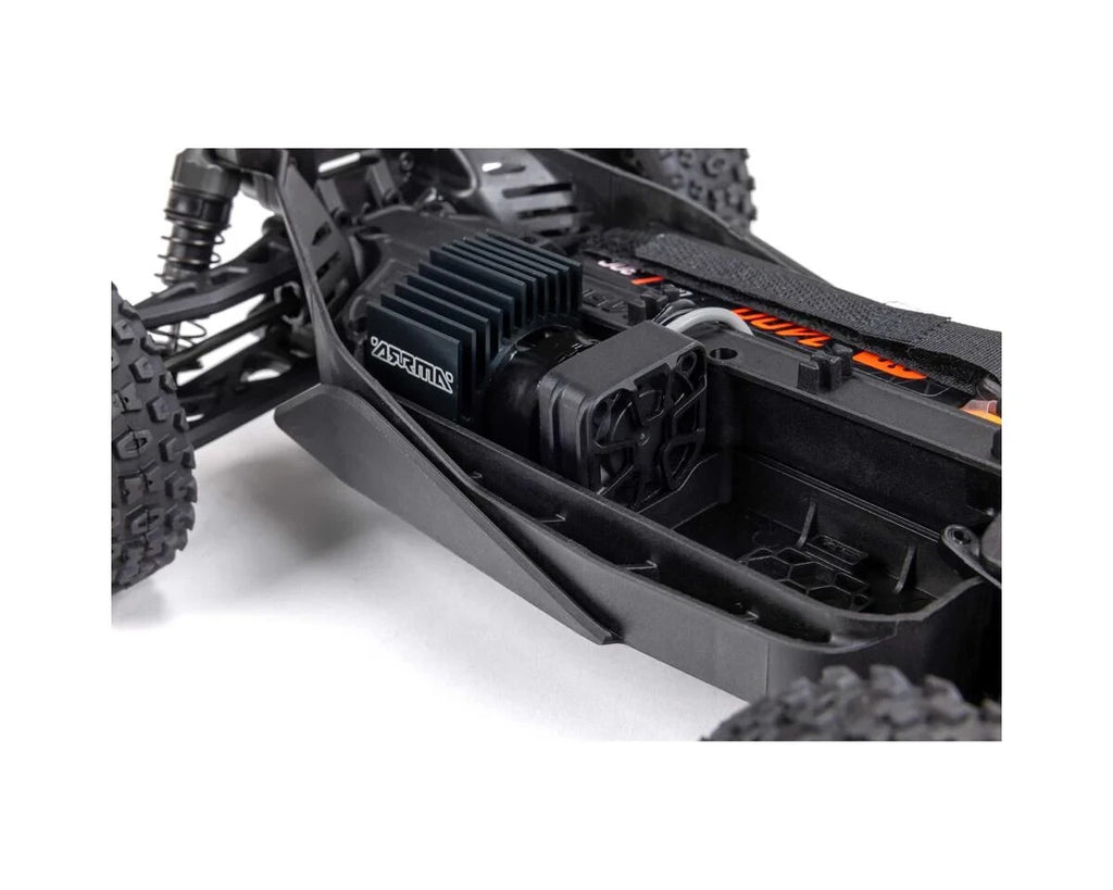 Arrma Typhon Grom MEGA 4WD 380 Brushed 1/18 Buggy RTR Red ARA2106T1
