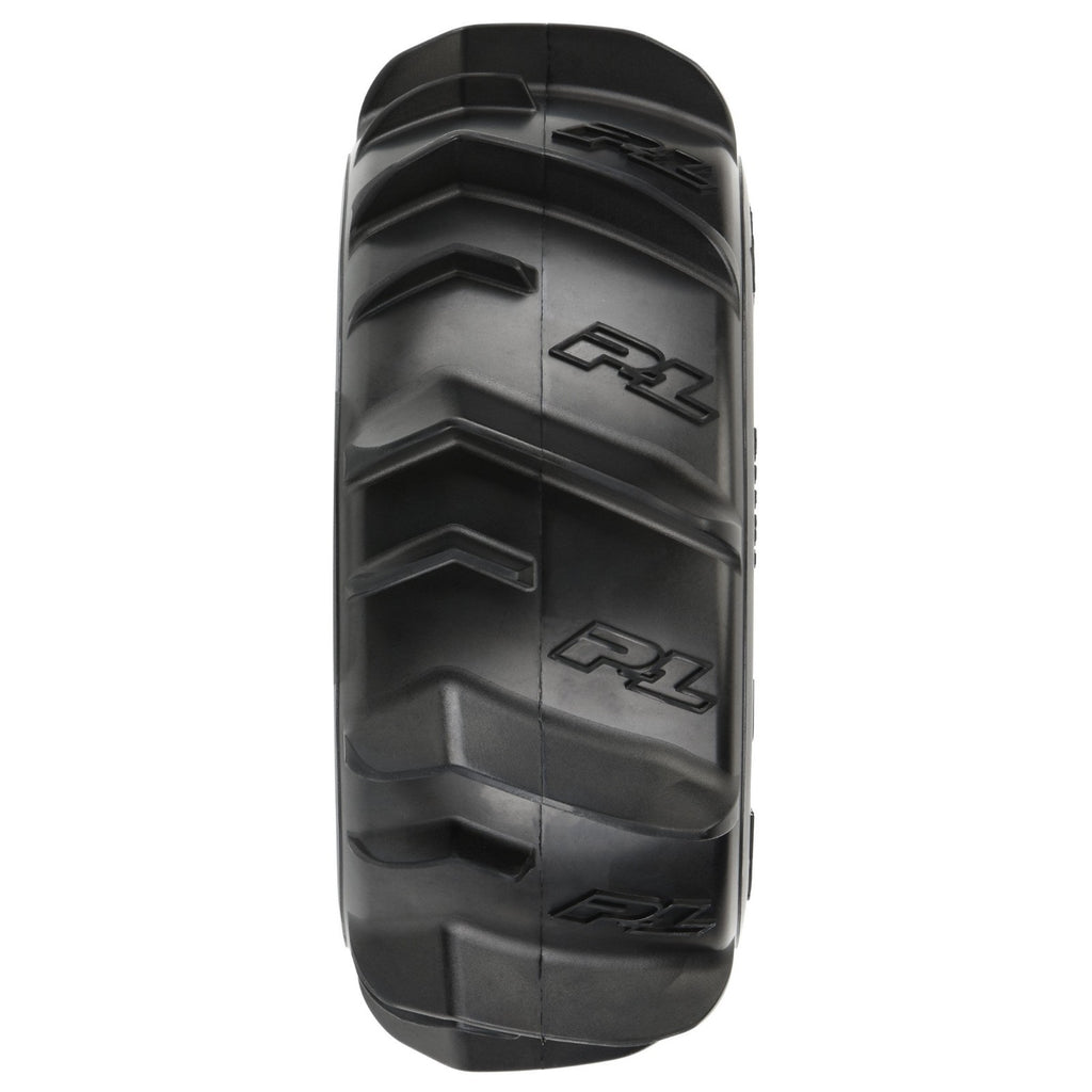 PRO1018911  1/7 Dumont Sand/Snow F/R Tires MTD 17mm Black Raid (2): Mojave / UDR