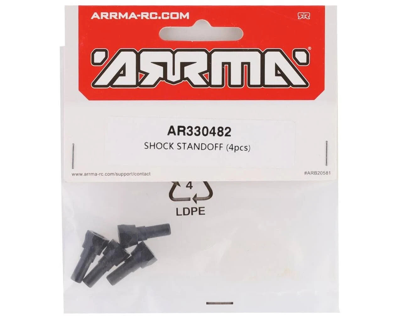 ARRMA ARAC8966 Shock Standoff 6S (4) AR330482 330482 : Kraton 6S