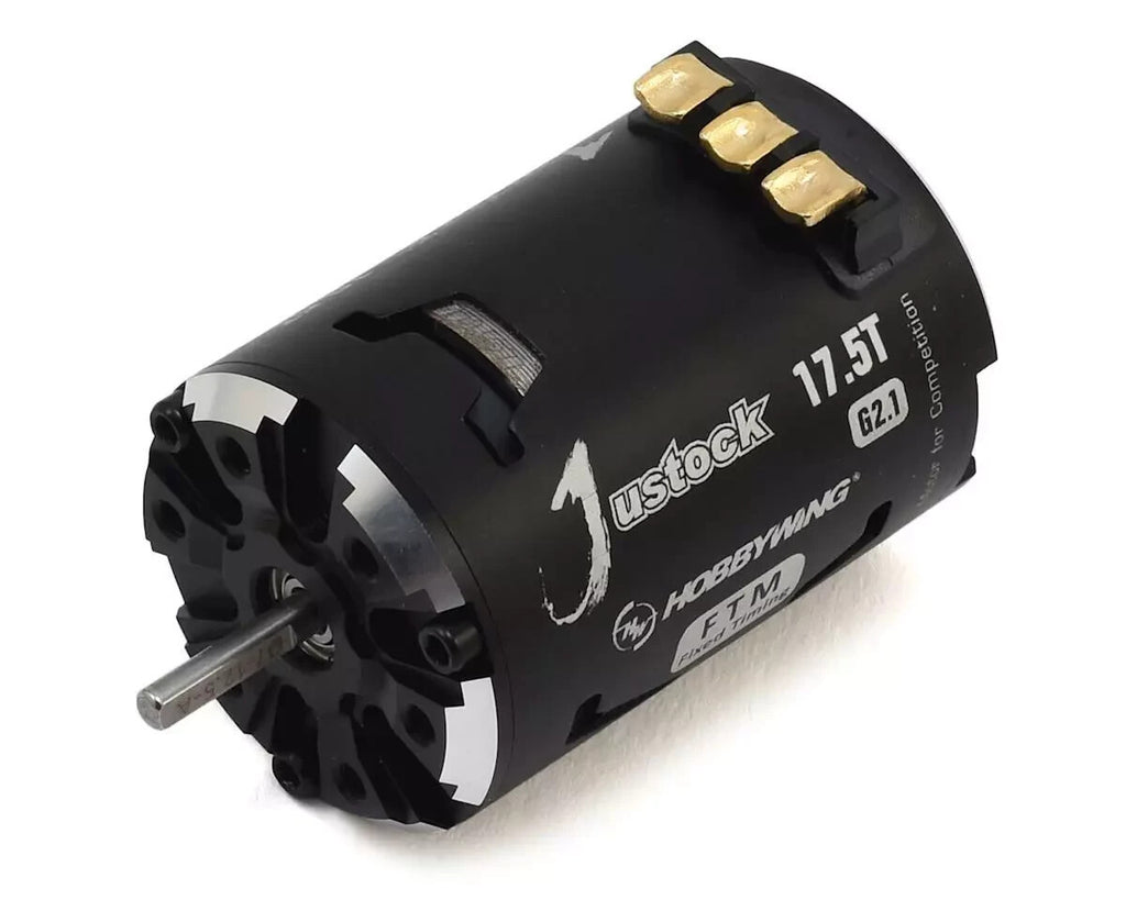 Hobbywing XERUN Justock 3650 SD G2.1 Sensored Brushless RC Car Motor (17.5T)