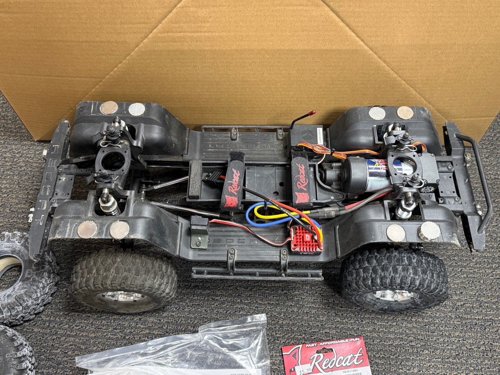 RedCat Scout II RC Remote Control Rock Crawler w/ Lots of Great upgrades !!