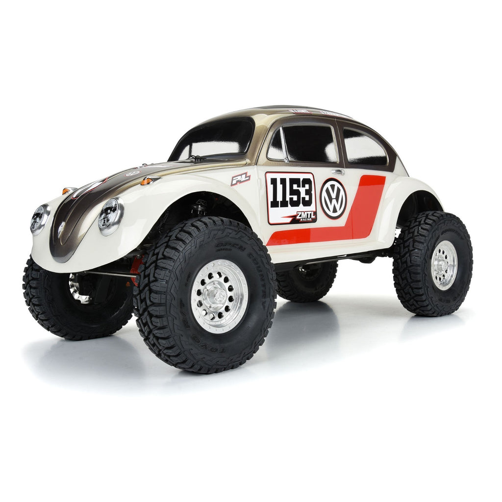 PRO359500 1/10 VOLKSWAGEN BEETLE CLR BDY 12.3" WHLBSE CRWLRS