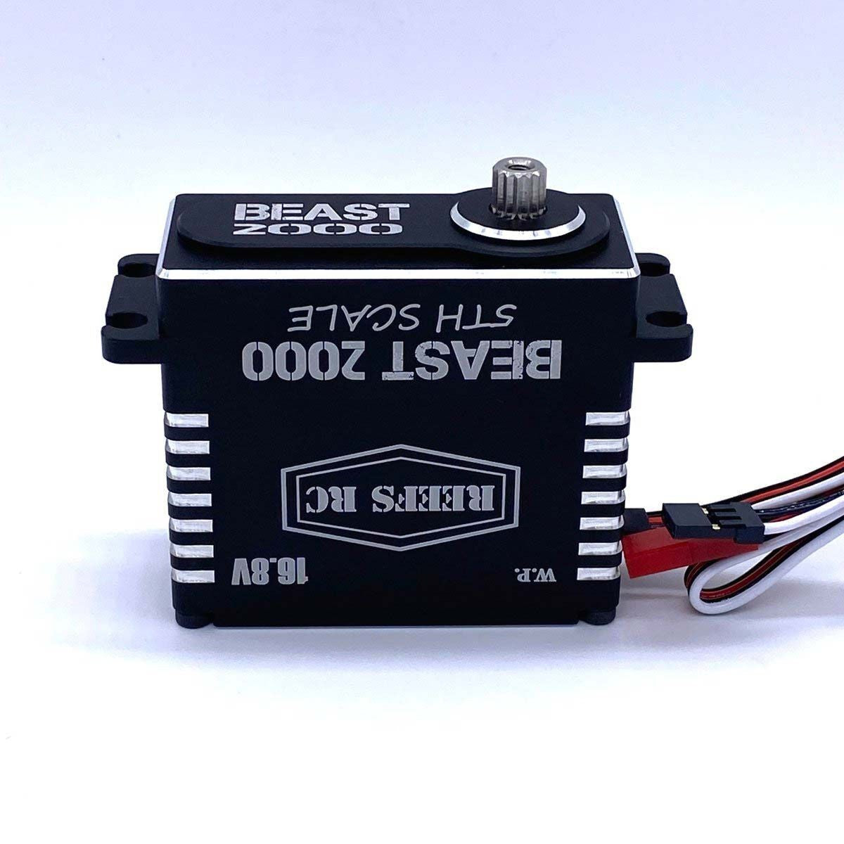 REEFS RC SEHREEFS103 Beast 2000 1/5 Scale High Torque Brushless Waterproof Servo
