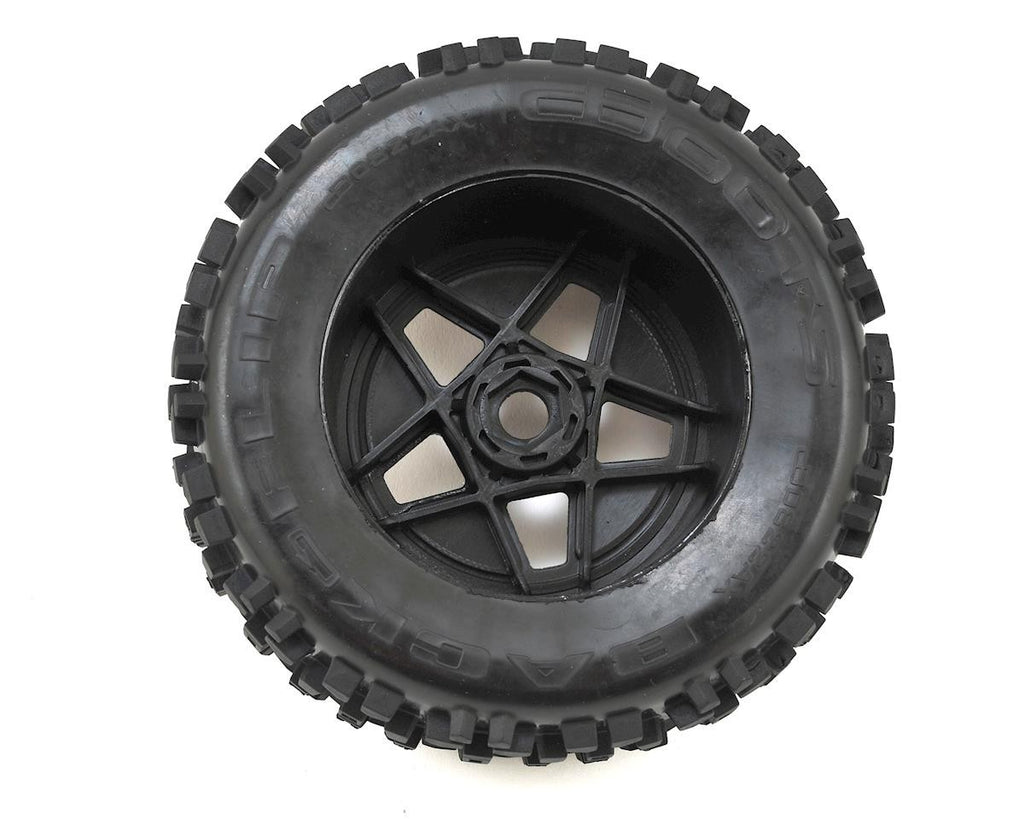 Arrma Dboots Back-Flip Mt PreMounted RC Tires Black ARA510092 6S Kraton Outcast
