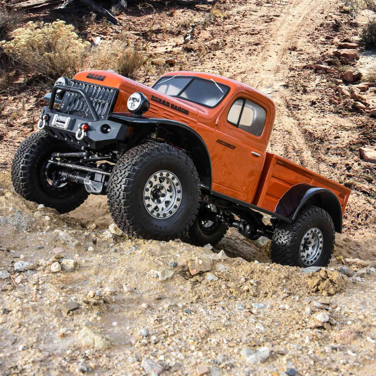 ProLine PRO349900 1946 Dodge Power Wagon Clear Body 12.3" WB 1/10 RC Crawler