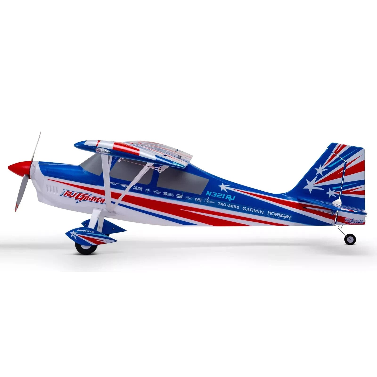 E-flite EFlite RC Airplane Decathlon 1.2m with Smart PNP Plug in Play EFL09275