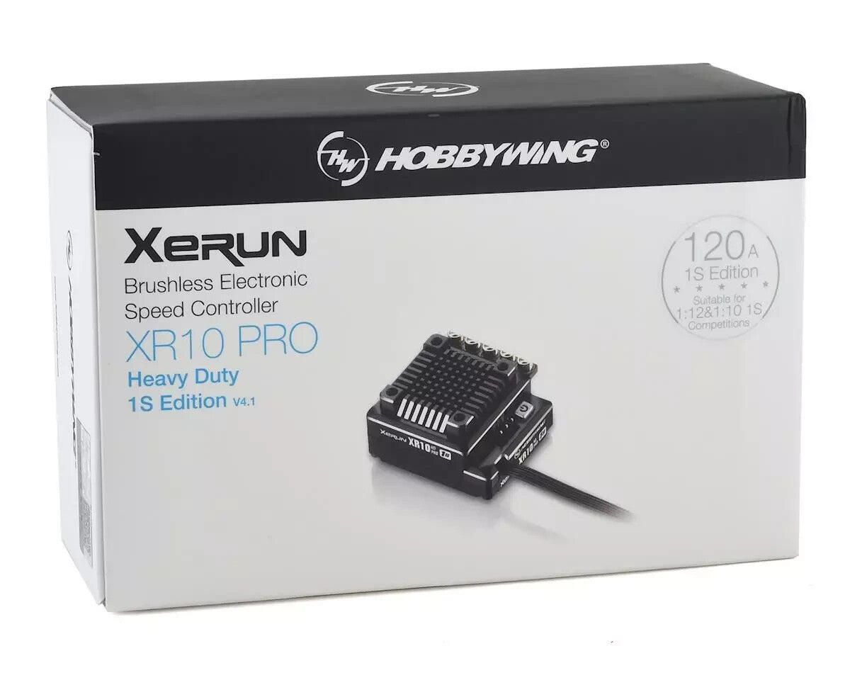 Hobbywing Xerun XR10 Pro 1S HD 1/12 RC Sensored Brushless ESC HWA30112609