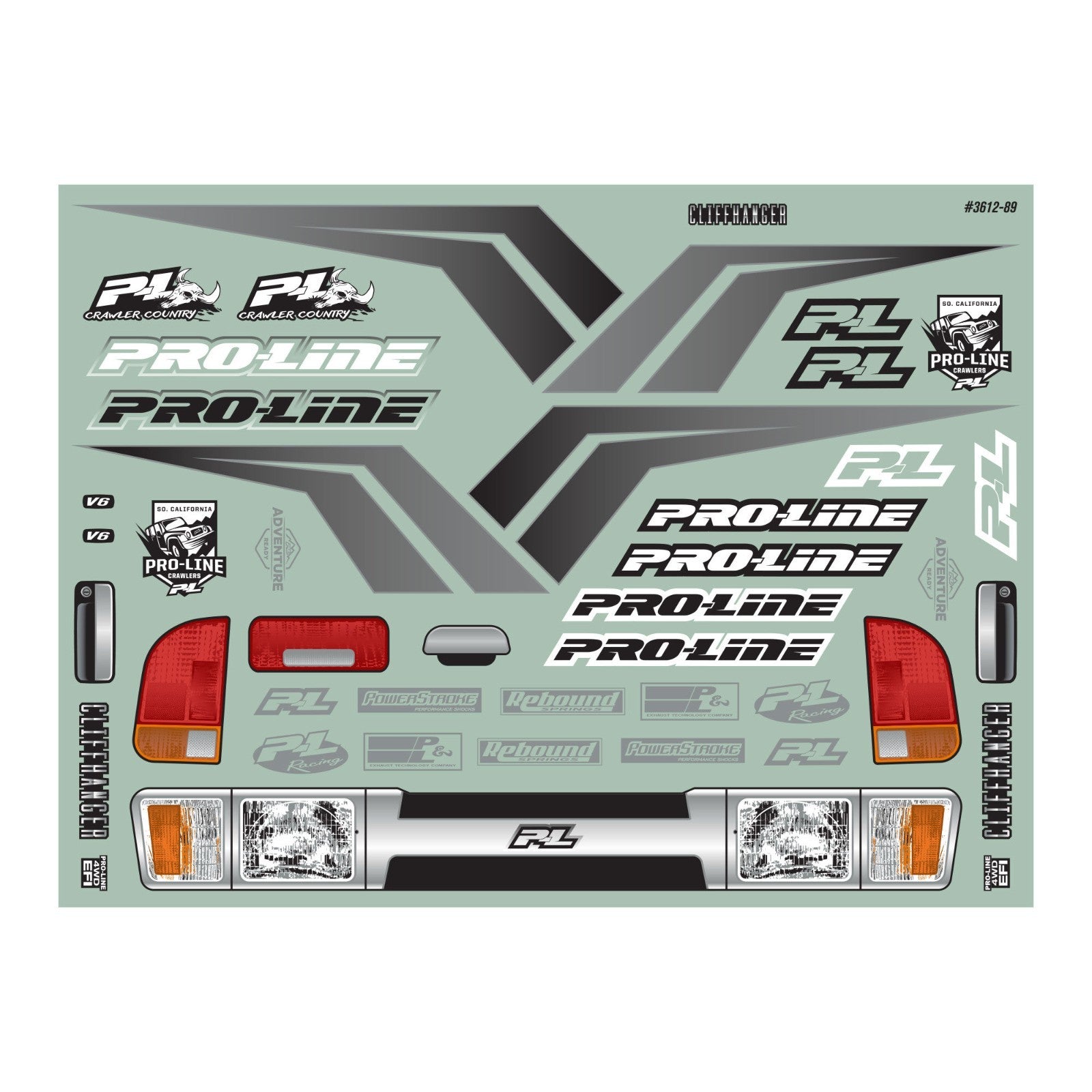 Pro-Line Racing 1/6 Cliffhanger High Performance Clr Body for SCX6 PRO361200