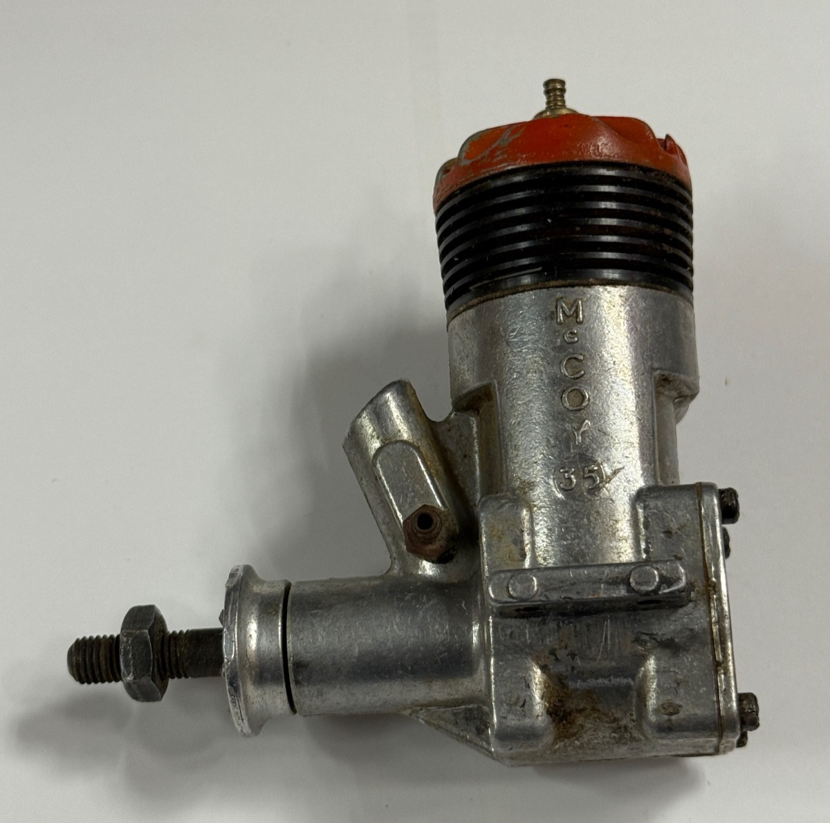 Really Nice Vintage Mccoy .35 35 Nitro CL Control Line FF Model Airplane Engine