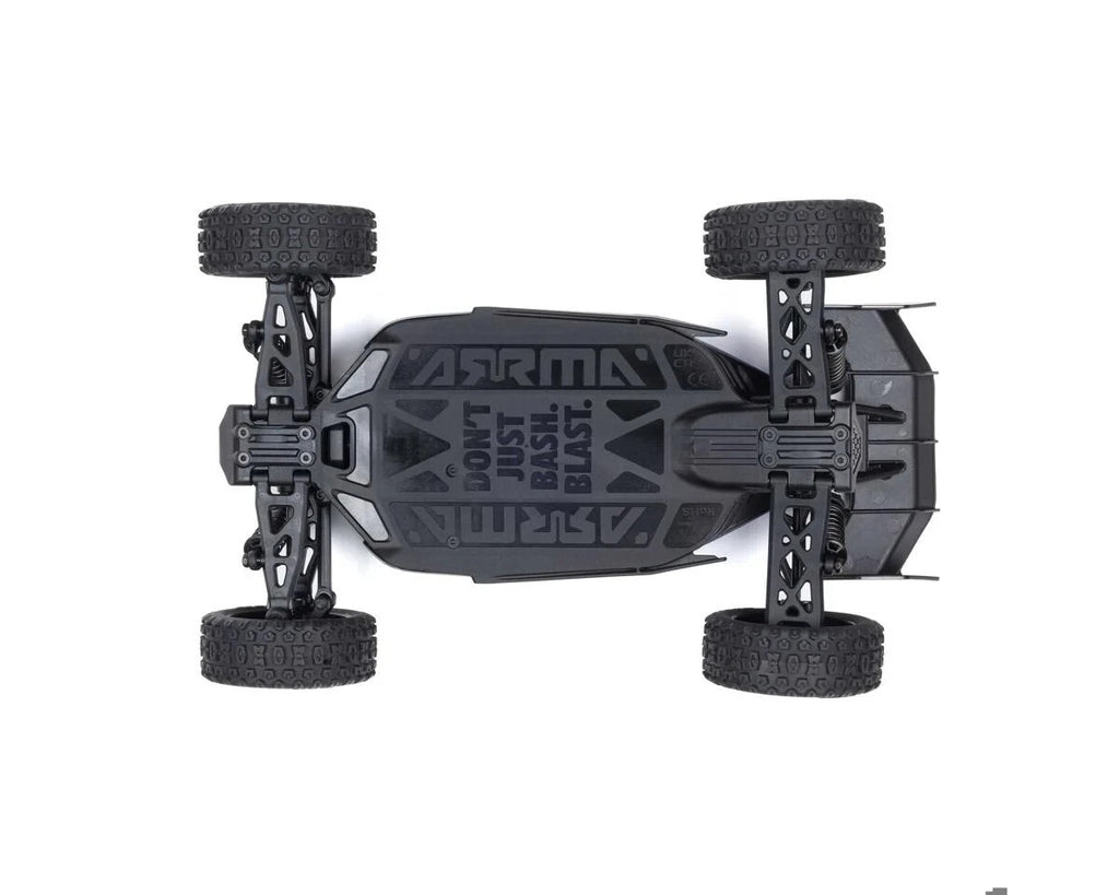 Arrma Typhon Grom MEGA 4WD 380 Brushed 1/18 Buggy RTR Red ARA2106T1