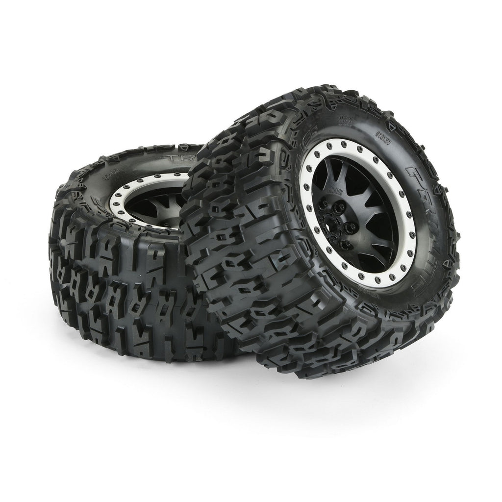 Pro-Line Racing Trencher 4.3 X-MAXX MTD Impulse Blk/Gry F/R PRO1015113 RC Tire