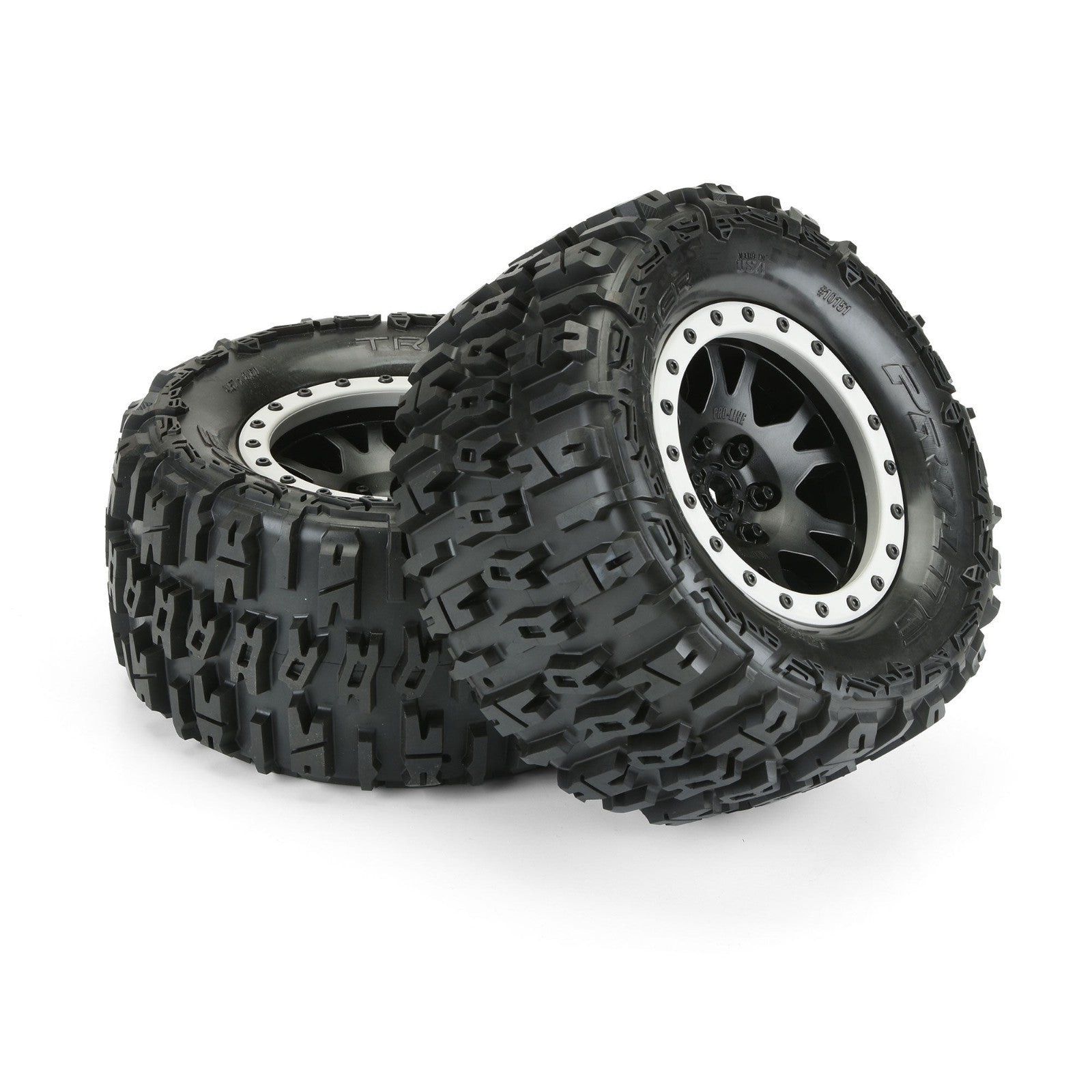 Pro-Line Racing Trencher 4.3 X-MAXX MTD Impulse Blk/Gry F/R PRO1015113 RC Tire