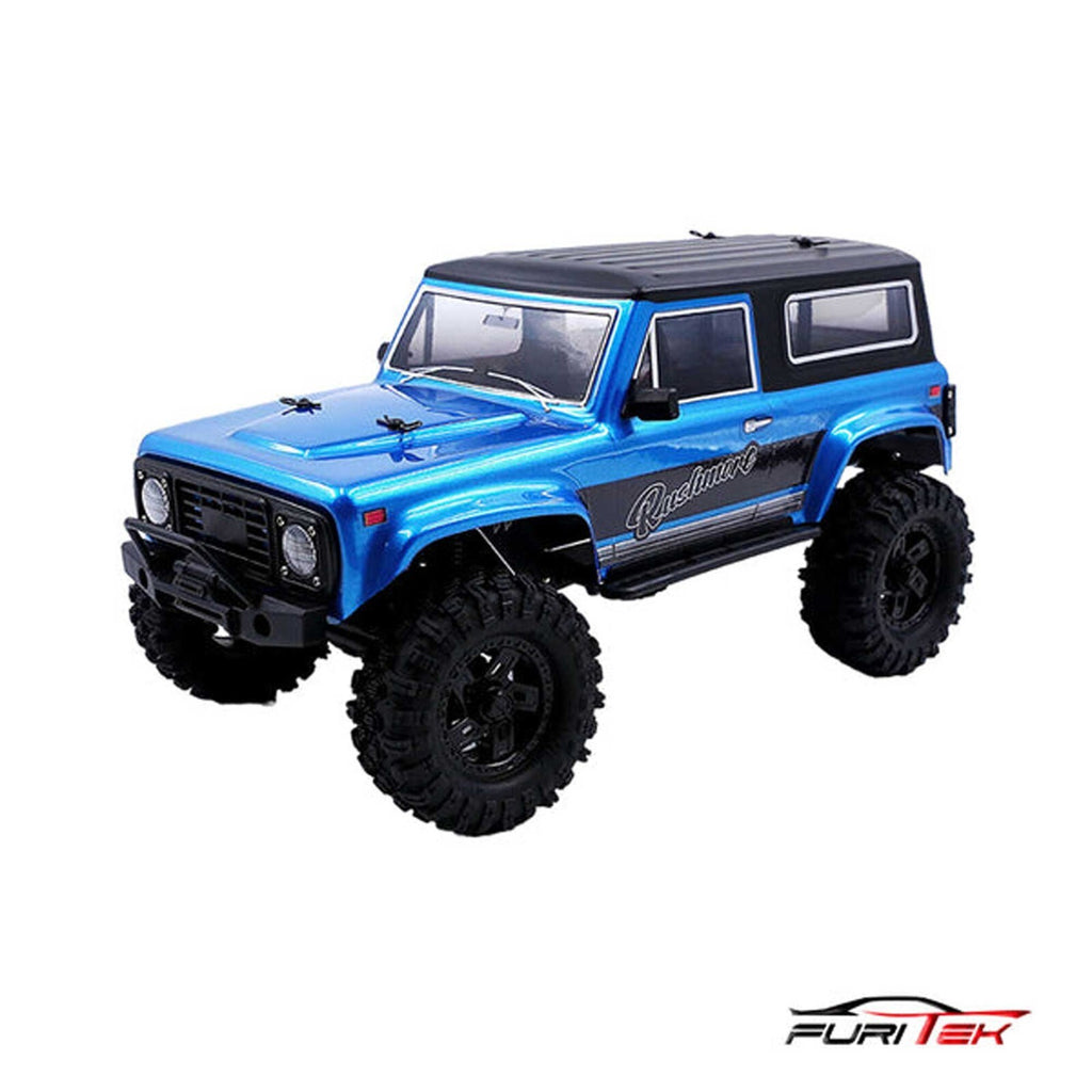 Furitek CR-18P 2024 Rushmore 4x4 RTR Rock Crawler w/Brushless Combo Cyan FRU2555