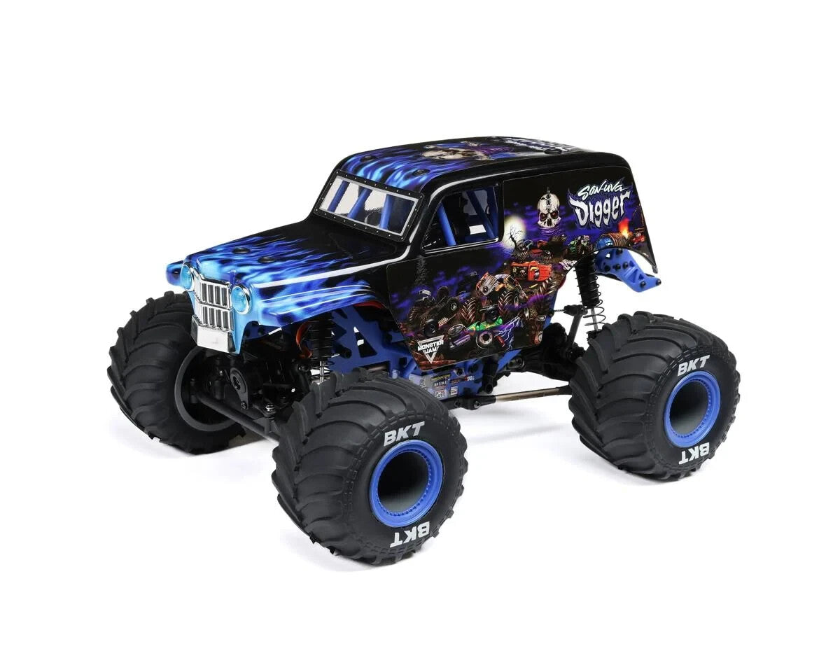 Losi 1/18 Mini LMT 4X4 Brushed RTR Monster Truck (Son-Uva Digger) w/SLT2 2.4GHz