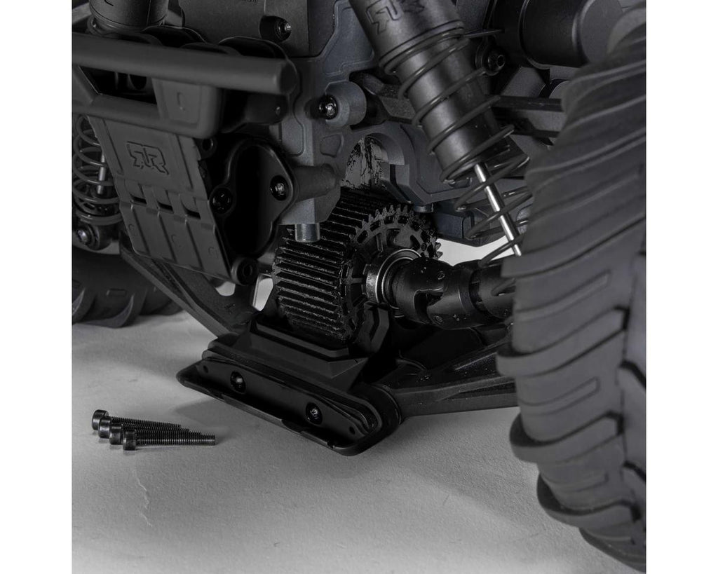 Arrma Gorgon 4x2 MEGA 550 Brushed 1/10 Monster Truck Ready-To-Assemble Kit Clear