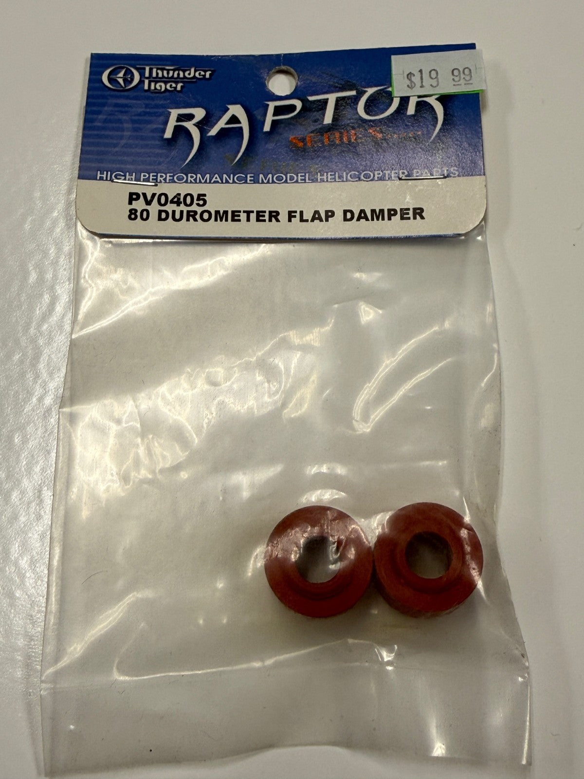 New Thunder Tiger RC Helicopter Raptor .60 .90 60 90 80 Durometer Damper PV0405