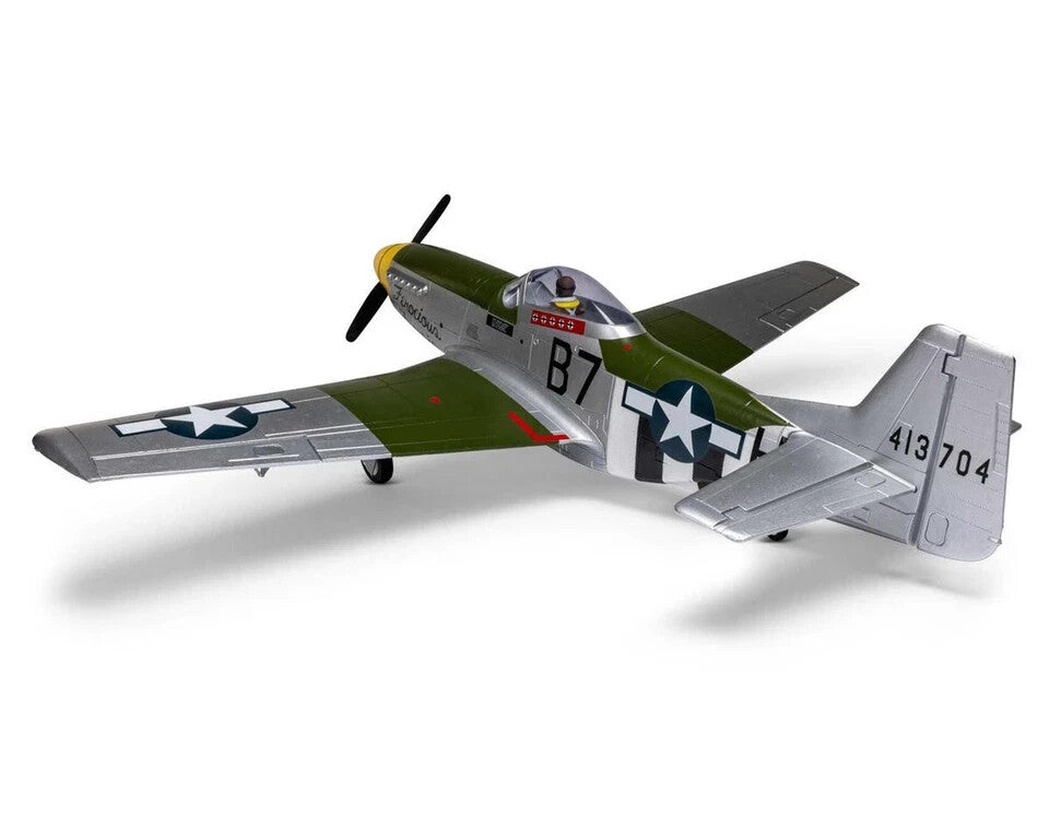 E-flite EFlite P51 P-51 P-51D Mustang 1.0m PNP Electric Airplane EFL02675