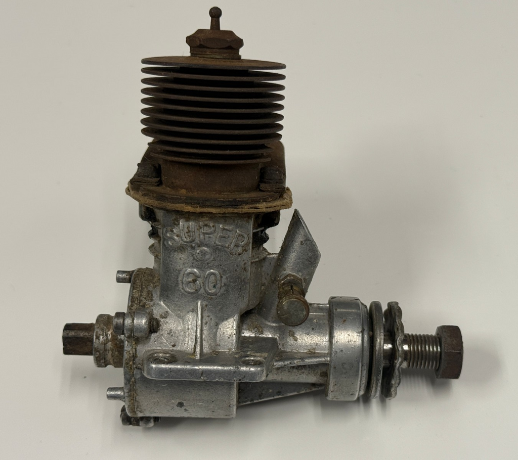Very Nice Vintage OK Super 60 .60 Size RC Remote Control Airplane Engine