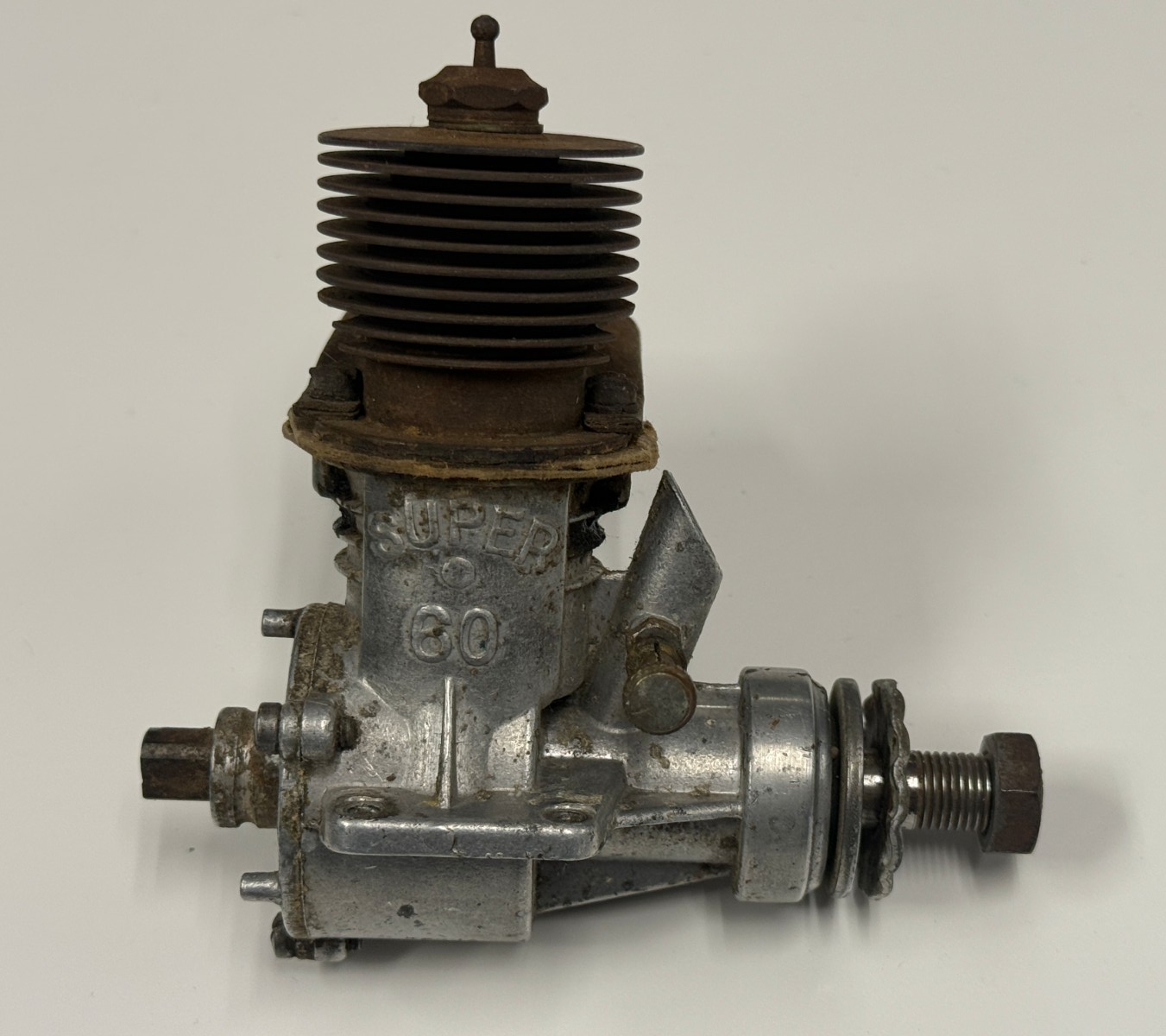 Very Nice Vintage OK Super 60 .60 Size RC Remote Control Airplane Engine