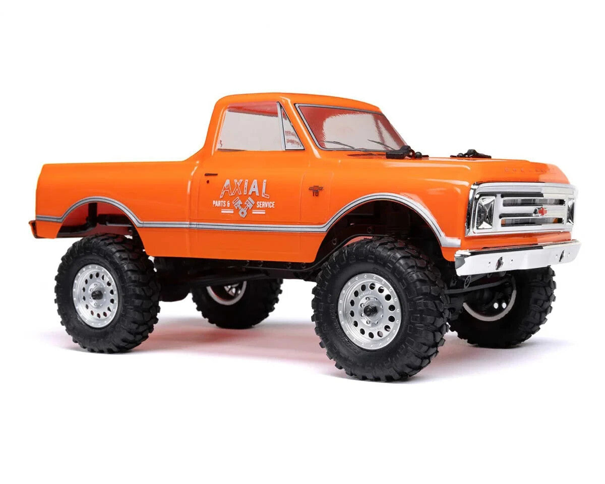 Axial SCX24 1967 Chevrolet C10 1/24 4WD RTR Scale Mini Crawler Orange w/ 2.4GHz