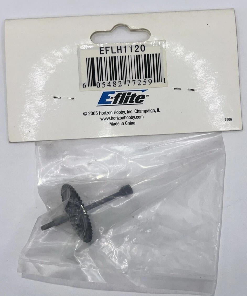 Eflite E-flite Blade CP BCP RC Helicopter Tail Rotor Drive Gear & Shaft EFLH1120