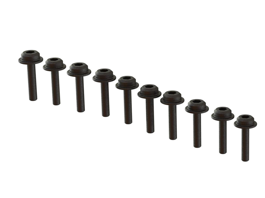 ARRMA Flanged Cap Head Screw M2x12mm 10pcs ARA 702014 Granite Typhon Mojave GROM