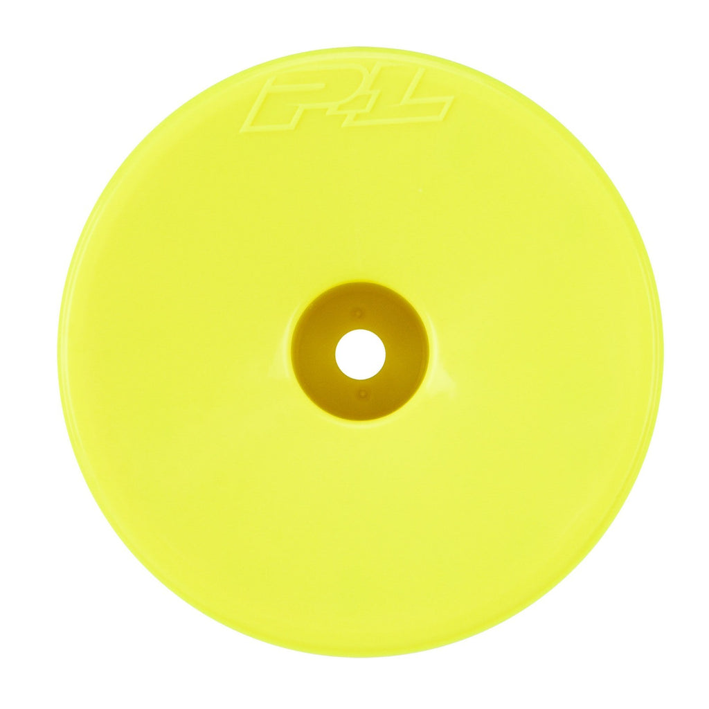ProLine 1/10 Velocity F/R 2.2" 12mm Truck Wheels (4) Yellow Losi 22X-T & T6.4