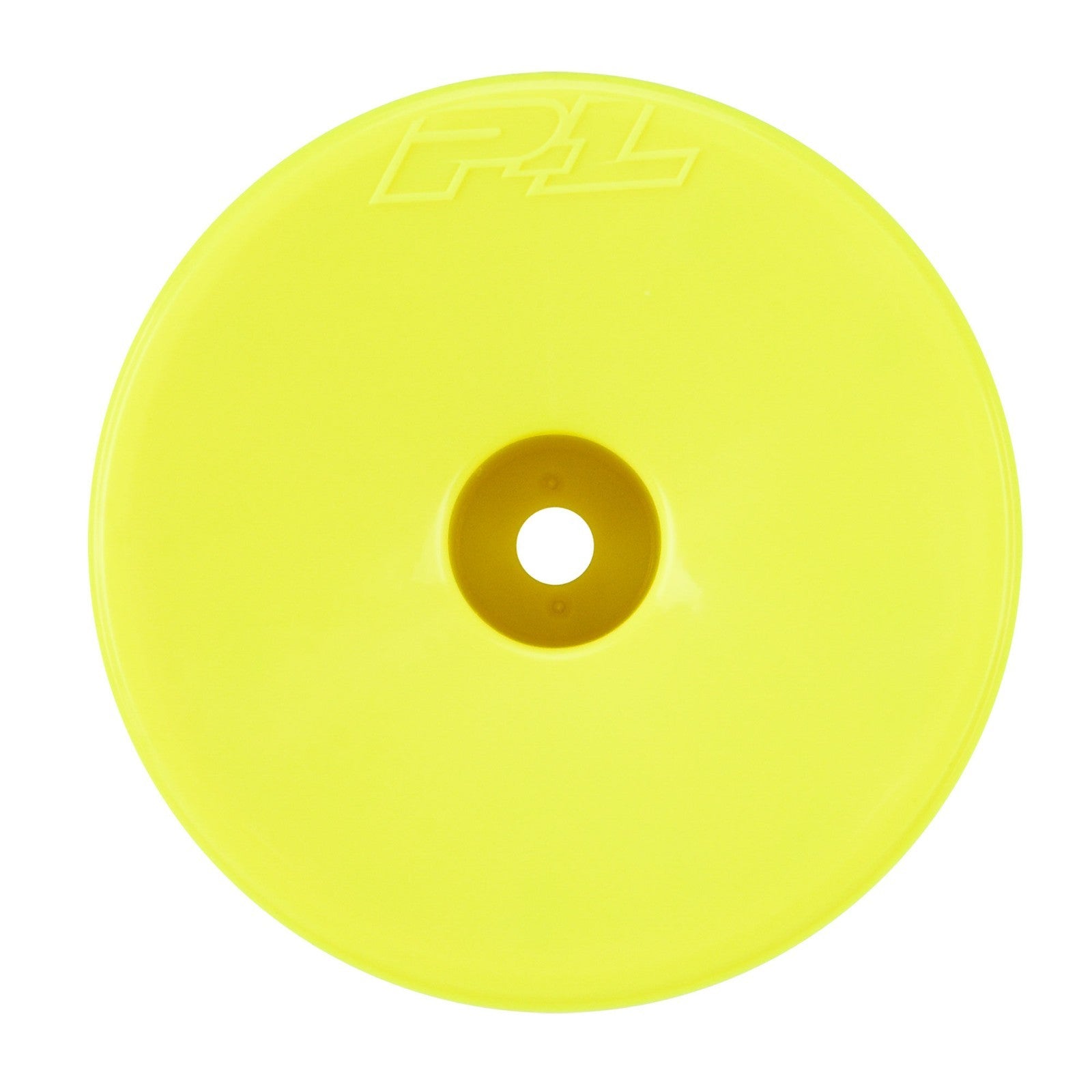 ProLine 1/10 Velocity F/R 2.2" 12mm Truck Wheels (4) Yellow Losi 22X-T & T6.4
