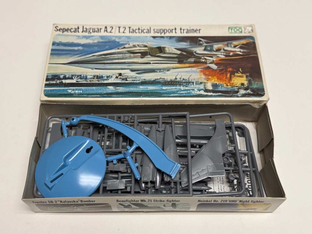 Frog Sepecat Jaguar A.2 T.2 1/72 1:72 Scale Plastic Model Airplane Kit F402