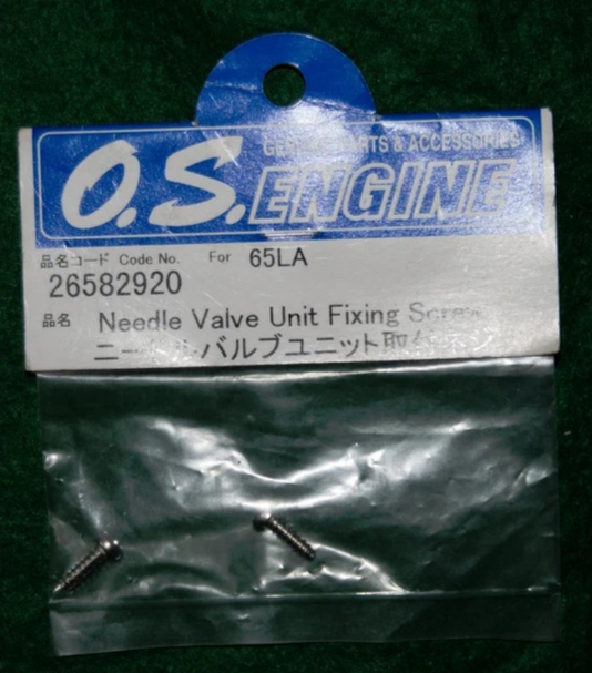 OS Engines 26582920 Needle Valve Unit Fixing Screws 65LA Genuine OEM (2)