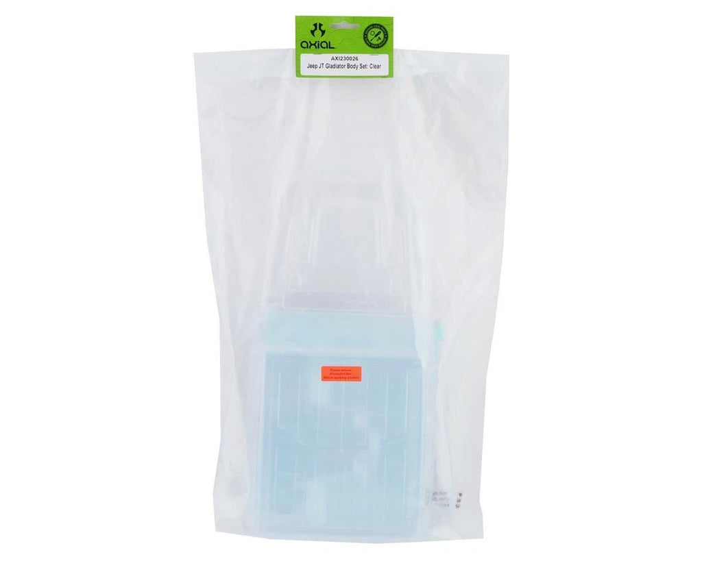 Axial Jeep JT Gladiator 1/10 RC Truck Crawler Body Set (Clear) AXI230026 230026