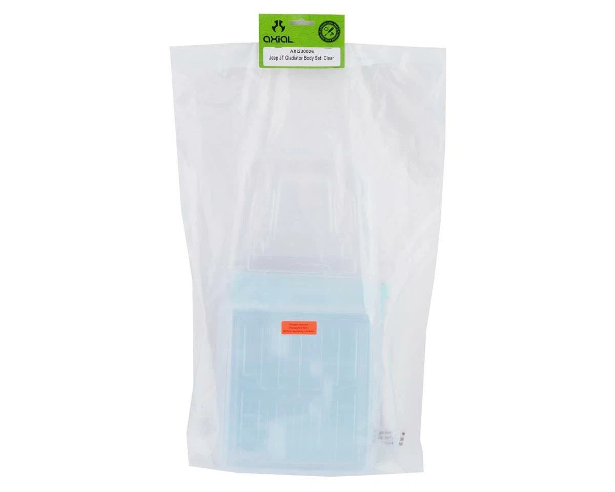 Axial Jeep JT Gladiator 1/10 RC Truck Crawler Body Set (Clear) AXI230026 230026