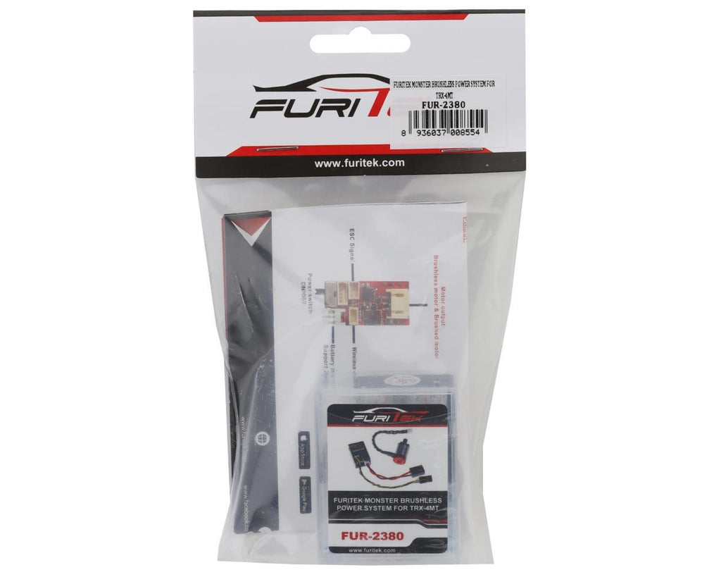 Furitek Traxxas TRX-4MT Monster Brushless Power System FRU2380 FUR2380