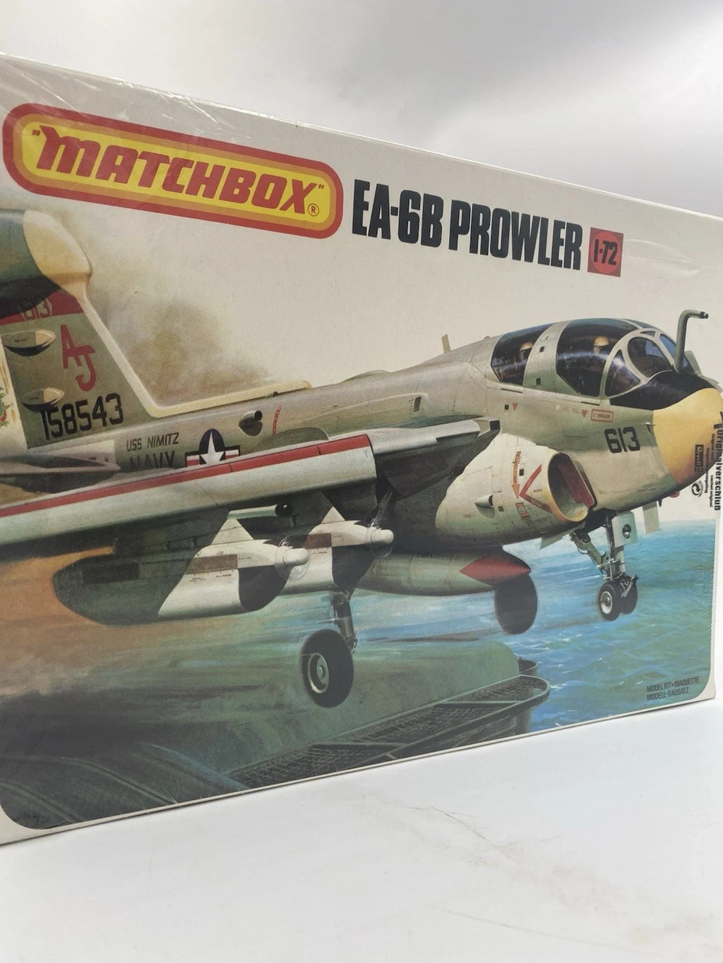 Matchbox 1/72 Grumman EA-6B Prowler Plastic Model Kit 40410 1983