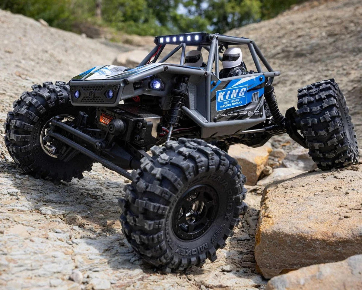 Axial UTB18 Capra 4WS 1/18 RTR 4WD Unlimited Trail Buggy (Blue) AXI-1750T1