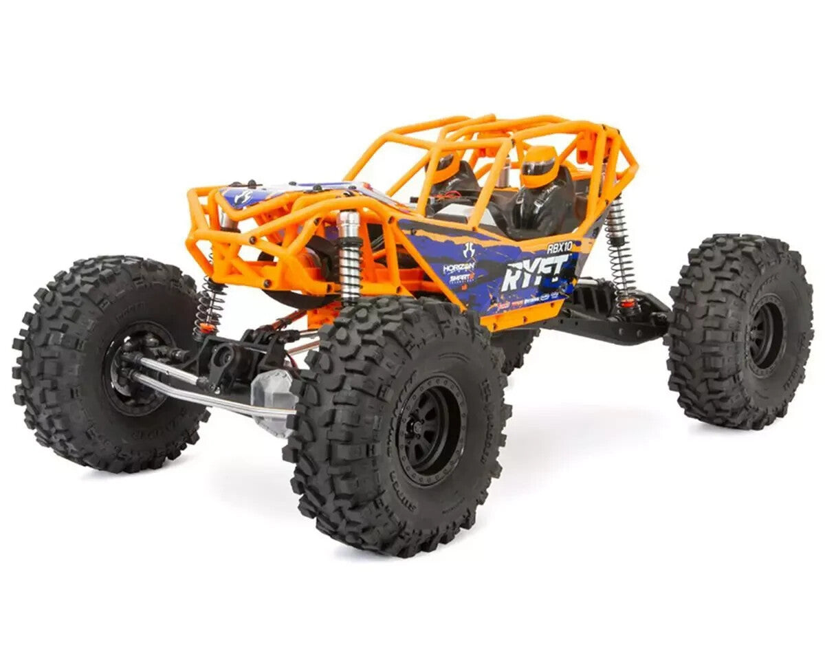 Axial RBX10 Ryft 4WD 1/10 RTR Brushless Rock Crawler Bouncer Orange AXI03005T1