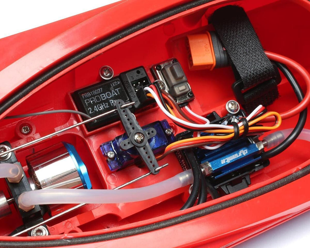 Pro Boat 17" Power Boat Racer Deep-V RTR Brushless Boat Lucas Oil w/2.4GHz Radio