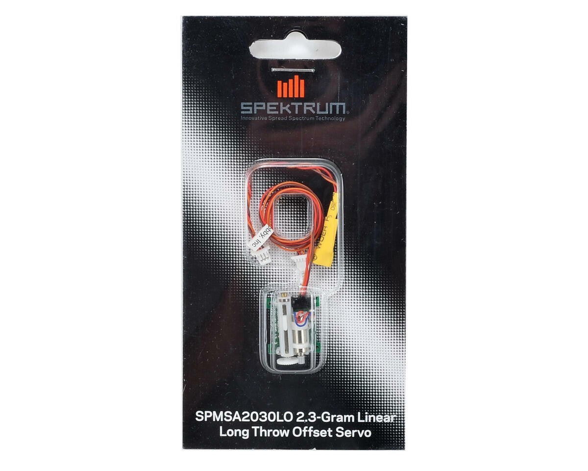 Spektrum RC 2.3 Gram Linear Long Throw Offset Servo SPMSA2030LO : UMX Timber