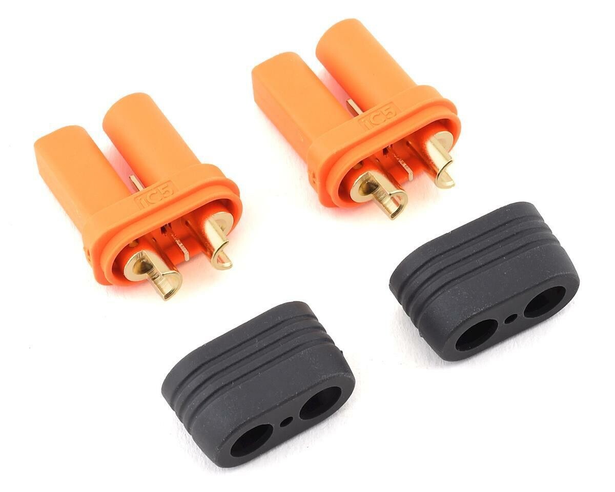 Spektrum Smart IC5 Female RC Airplane / Car Battery Connector Set Pair SPMXCA501
