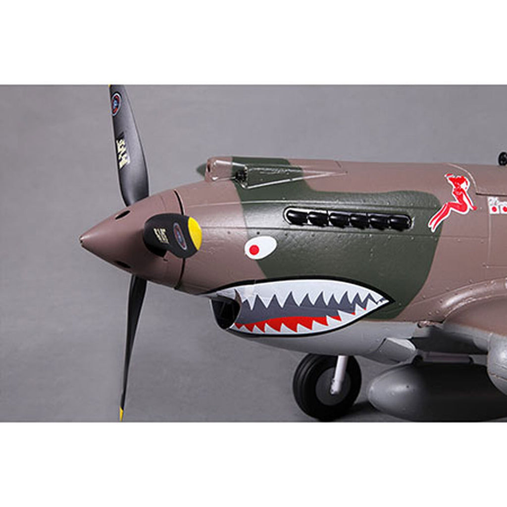 New P40 P-40 P-40B Flying Tiger 980mm RC Electric Model Airplane PNP with Reflex
