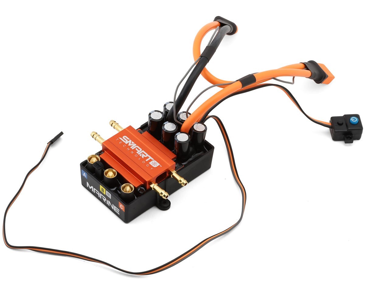 Spektrum RC Firma 200 Amp 200A Brushless Smart RC Remote Control Boat Marine ESC