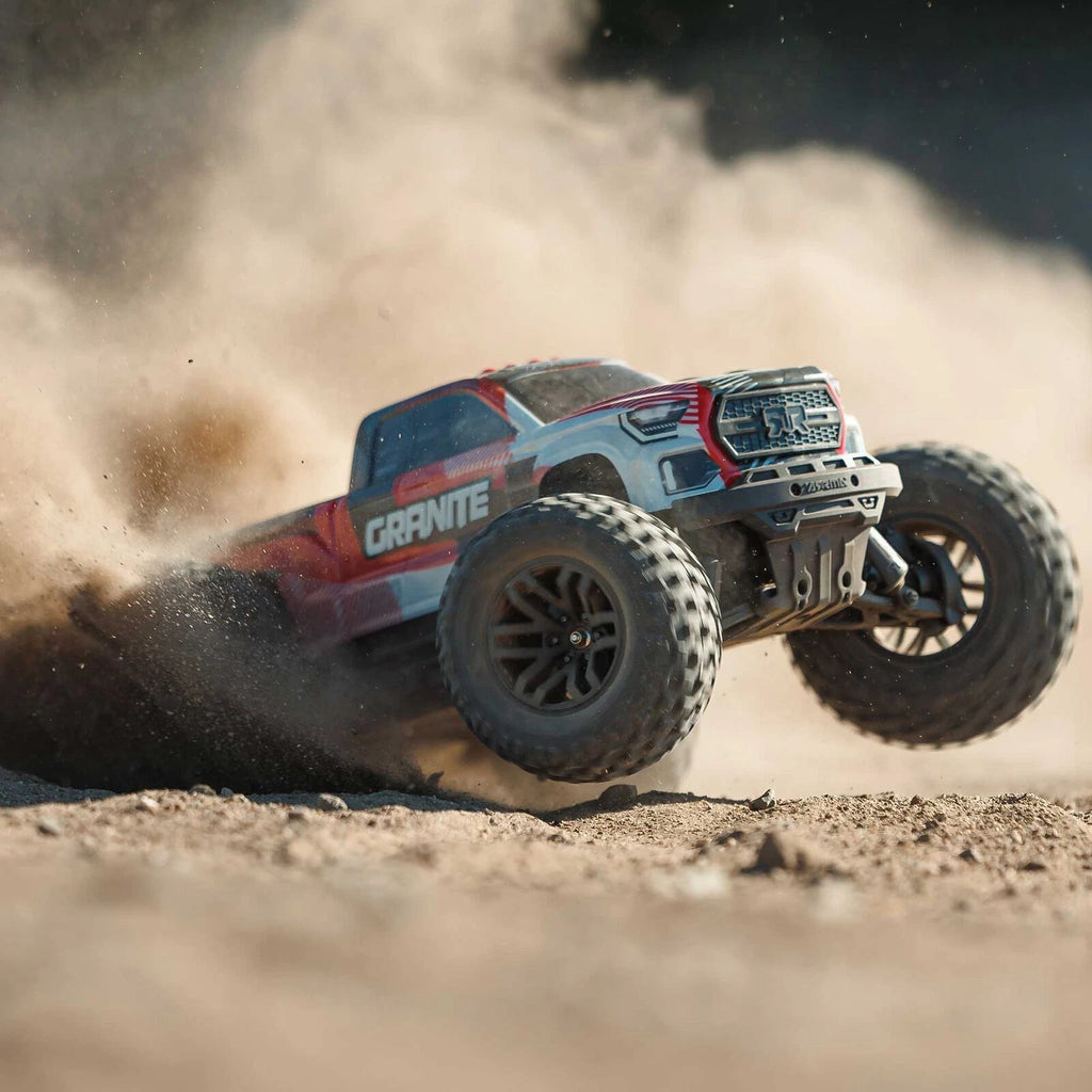 Arrma Granite 4x4 V4 223S DSC 1/10 RTR Brushless 4WD Monster Truck (Red)