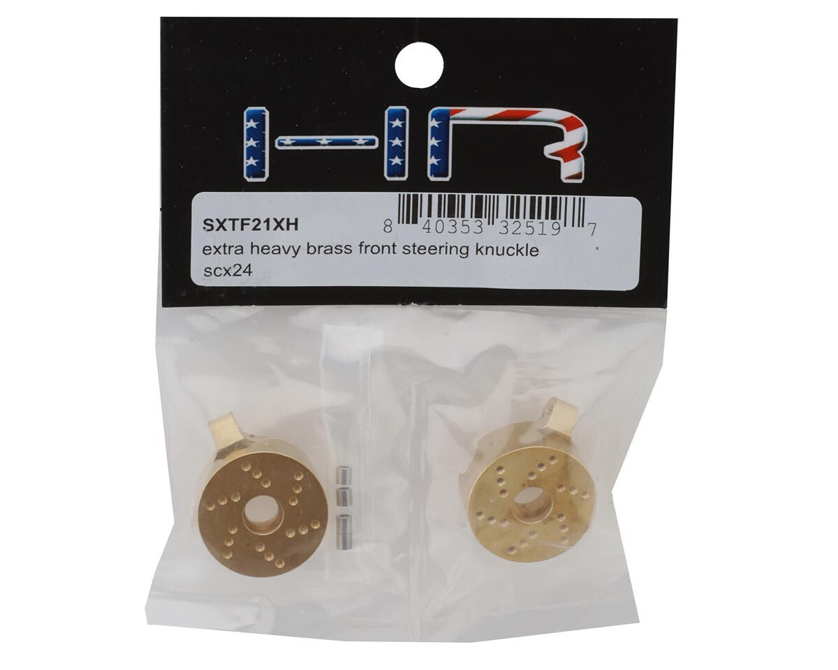 Hot Racing Extra Heavy Brass Front Steering Knuckle SCX24 HRASXTF21XH Electric