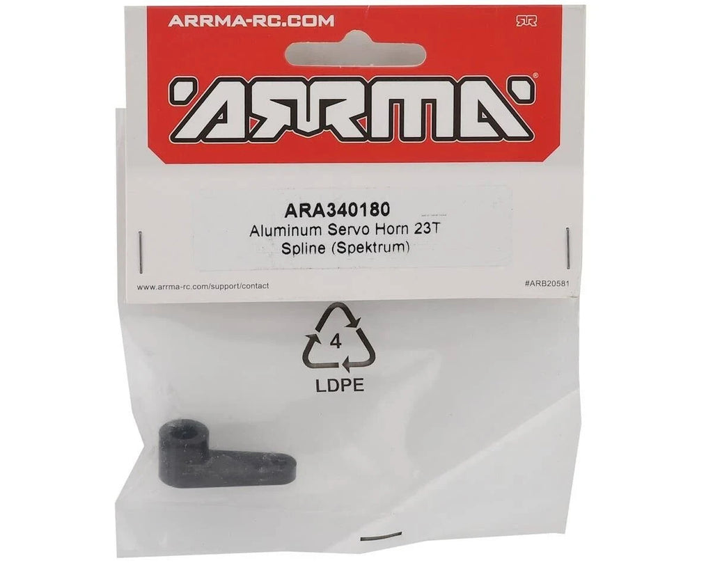 ARRMA ARA340180 340180 Aluminum Servo Horn 23T Spline : Spektrum