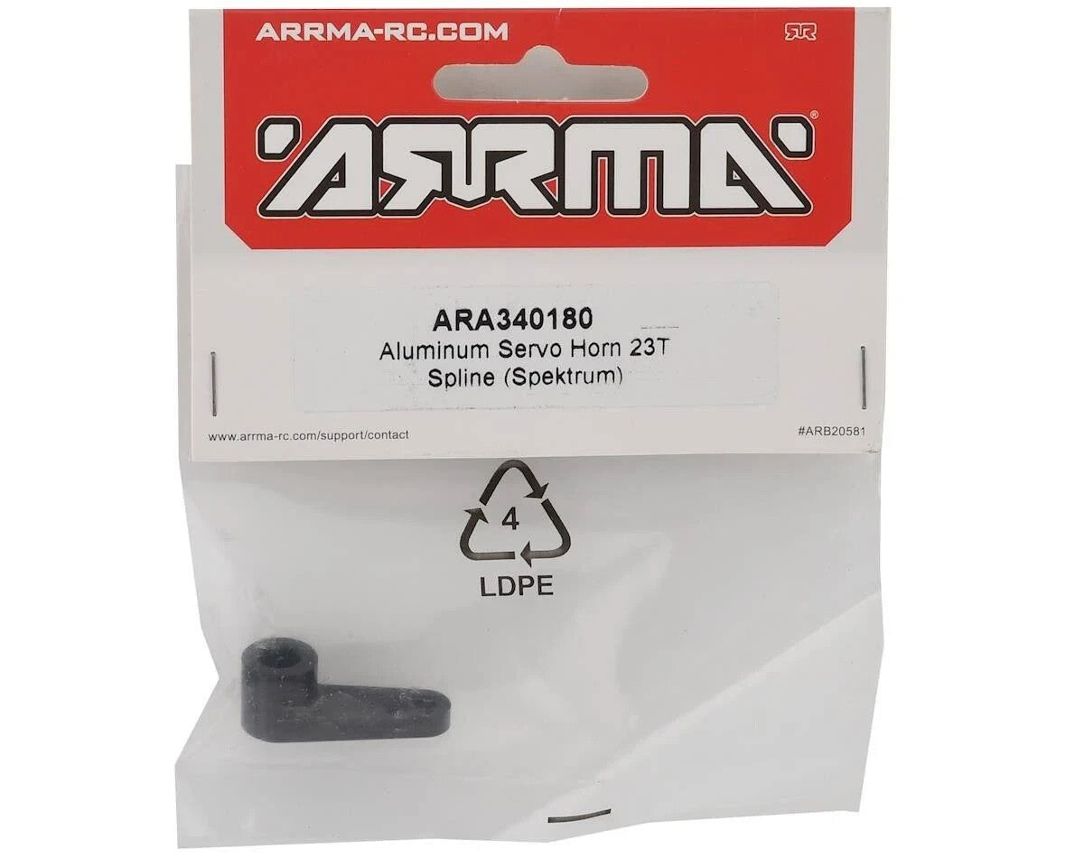 ARRMA ARA340180 340180 Aluminum Servo Horn 23T Spline : Spektrum
