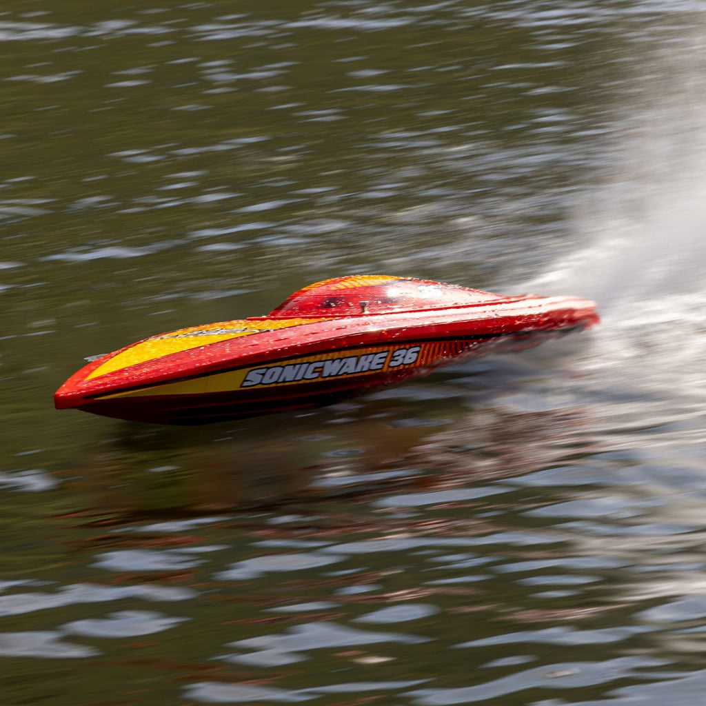Pro Boat PRB-2171T2 Sonicwake 36 V3 Self-Righting Brushless 8S RTR Black